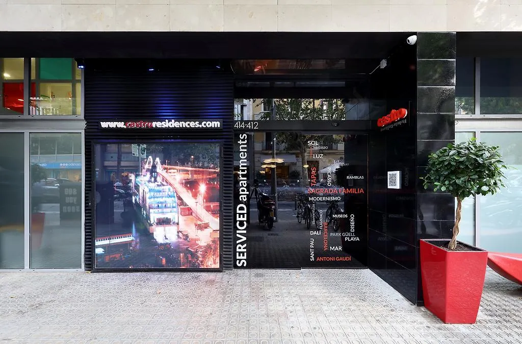 Aparthotel Castro Exclusive Residences Spa Sagrada Familia Barcelona